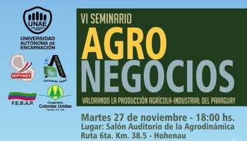 Con presencia de FEBAP, se lanza el VI Seminario de Agronegocios